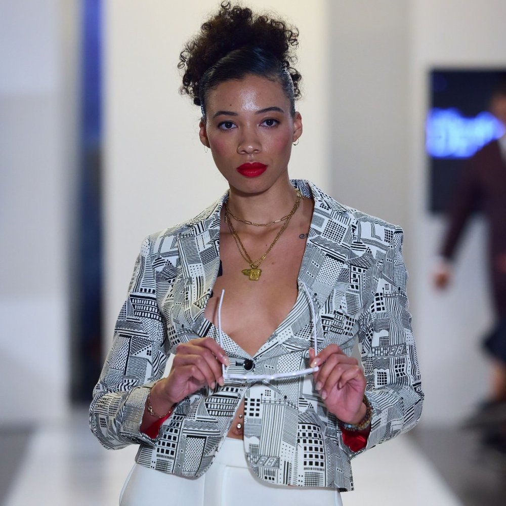 Geometric Pattern Jacket